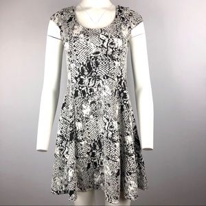 Marilyn Monroe black white Mini Dress S